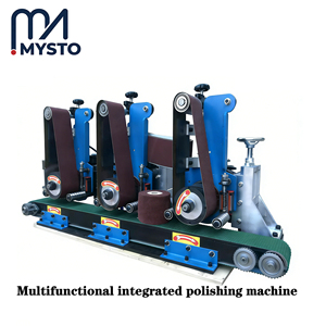Machine automatique multifonctionnelle de polissage, d'ébavurage et de rectification de tôles en acier inoxydable avec une haute précision - Product Image 4
