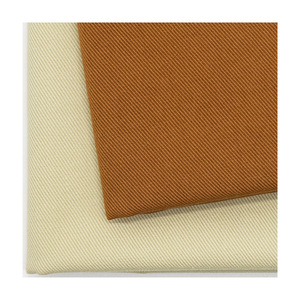 Tela de sarga 100% algodón peinado, tejido casual para ropa de trabajo, vestidos y faldas, color caqui, materia prima para prendas. - Product Image 4