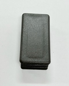 Bouchon d'extrémité de tube rectangulaire en PE PP de haute qualité 30*60*16, capuchons de pieds de meubles en plastique noir - Product Image 3