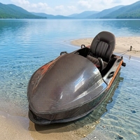 Jet ski électrique haute vitesse avec moteur, en matériau ABS, vitesse maximale de 60 km/h, pour karting et divertissements aquatiques