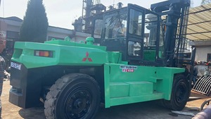 <b>Used</b> Diesel Engine Forklift Mitsubishi FD150 15 Ton Japanese Brand Low Price for Farm & Retail Industries Direct From Shanghai - Product Image 4