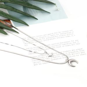 Collar de Cadena con Colgante de Acero Inoxidable Chapado en Oro al por Mayor - Product Image 5