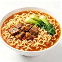 Wholesale Braised Beef Flavor Instant Noodles Easy to Cook Instant Cup Ramen Best Tasting Soup Ramen