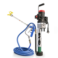 Pulvérisateur de mastic haute pression multifonctionnel, machine de pulvérisation de revêtement imperméable industrielle pour la construction de murs en pâte de ciment