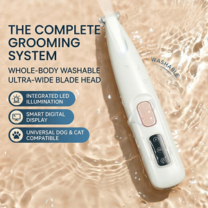 Rimuovi Peli Elettrico per Animali Domestici con Illuminazione LED, Strumento Lavabile per Toelettatura, Pulizia e Rasatura per Cani e Gatti - Product Image 3