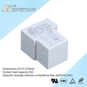 Sinetong-Relés de uso general en miniatura, 12V, 24V, 110V, 220V, CA, energía eléctrica, SPST, SPDT, forma de contacto 1A - Product Image 4