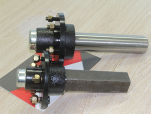 Essieux de <span class=keywords><strong>remorque</strong></span> carrés non freinés de <span class=keywords><strong>1000</strong></span> <span class=keywords><strong>kg</strong></span> - Product Image 2