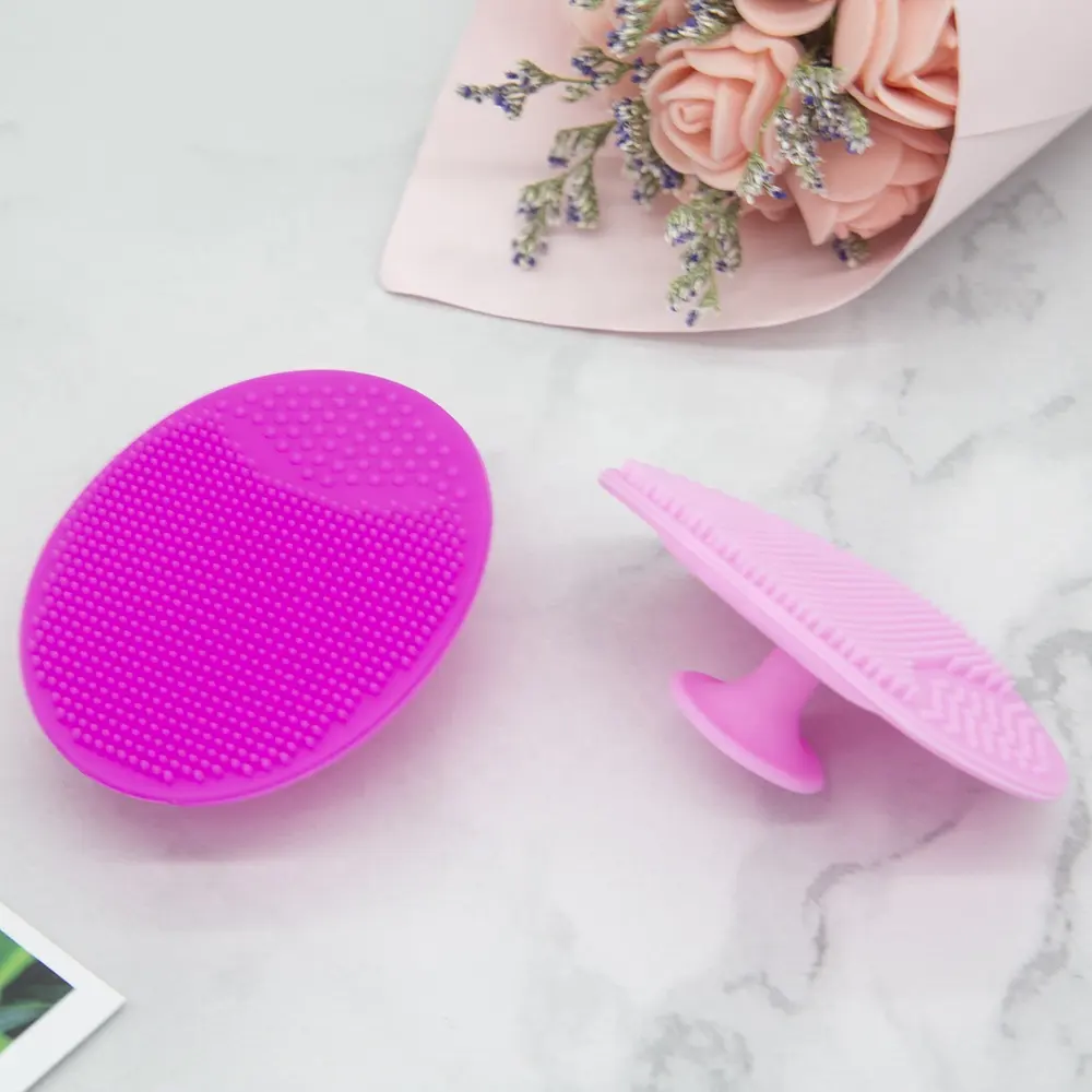 Deep cleansing skin care face cleaner scrub brush Silicone face brush cleanser