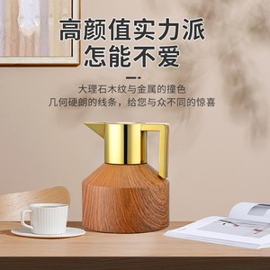 Termo <span class=keywords><strong>de</strong></span> 1500 ml con Logotipo Personalizado Estilo Jarra <span class=keywords><strong>Noruega</strong></span> para Café con Carcasa <span class=keywords><strong>de</strong></span> PP e Interior <span class=keywords><strong>de</strong></span> Vidrio para Adultos Uso con Agua para Fiestas en el Mercado Europeo - Product Image 2