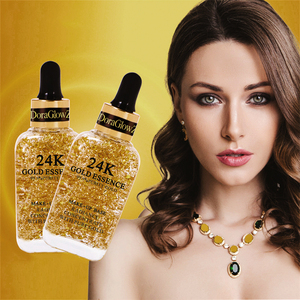 Sérum Facial Anti-Envelhecimento de Alta Qualidade com Ouro 24K, Ácido Hialurônico Hidratante e Concentrado para Cuidados Faciais - Product Image 4