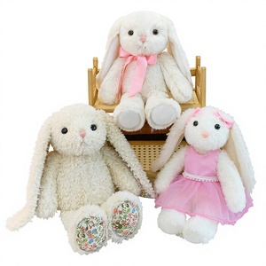 Muñeco de Conejo de Orejas Largas de Peluche de Poliéster, Popular en Internet, Regalo, 31-50cm, Para Mayores de 14 Años, Compañero - Product Image 1