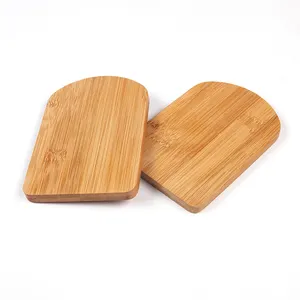 Planche à découper en bambou, impression personnalisée, support polyvalent avec liège, caboteur pour Pot en bois