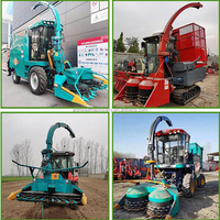 Ensileuse indépendante en rangée Mini India ensilage Maïs Moissonneuse-batteuse Ensileuse montée sur tracteur