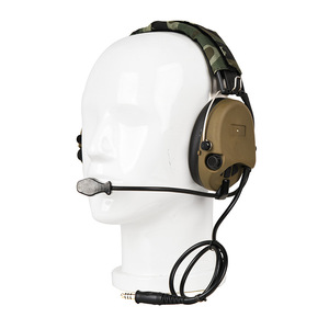 Casque Walkie Talkie Supra-Auriculaire Robuste Anti-Bruit pour Aviation, Cyclisme, Course, Communication K M - Product Image 3