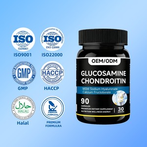 OEM Glucosamina Condroitina MSM Cápsulas con Cúrcuma Curcumina Adultos Articulación Soporte Suplementos - Product Image 3