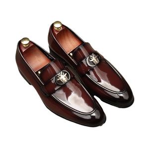 2025 Spring/Summer/Autumn New Design Pointed Waterproof Business Formal Men's Casual Shoes Slip-On Office Career <b>Height</b> - Product Image 2