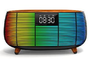 Gran oferta, máquina de sonido, altavoz inteligente, luz nocturna, reloj despertador, máquina de ruido Bluetooth portátil, reloj LED Digital, ayuda <span class=keywords><strong>para</strong></span> <span class=keywords><strong>dormir</strong></span> - Product Image 2