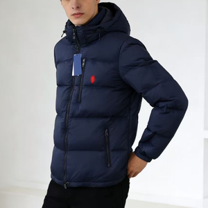 Chaqueta Ralf RL con Capucha, Impermeable, Acolchada, Informal, con Cierre, Estilo Casual, para Exteriores, Marca Lau Laurla - Product Image 1