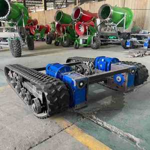 Châssis électrique à chenilles 4x4 télécommandé pour véhicule utilitaire tout-terrain - Product Image 2