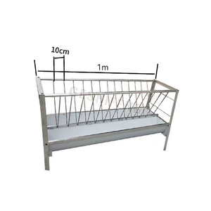 Vente en gros d'équipement d'élevage Mangeoire automatique en acier galvanisé et coloré pour moutons et chèvres - Product Image 3