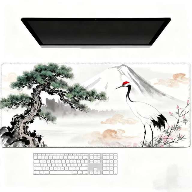 Make Your Own Design Custom Cartoon Heat Transfer Gaming Mouse Pad Stitched Edge Nonslip Rubber