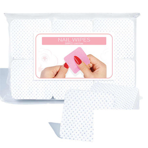300 lingettes dissolvantes pour vernis à ongles, tampons de coton, chiffons de nettoyage pour l'élimination de la colle à ongles - Product Image 6