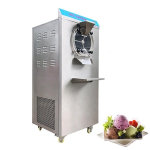 Machine à glaces artisanales commerciales <span class=keywords><strong>électrique</strong></span>s 220v, machine à glaces <span class=keywords><strong>en</strong></span> acier inoxydable pour supermarchés - Product Image 1