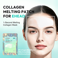 Patch Fondant au Collagène OEM – Collagène & Glutathion Hydratant et Raffermissant pour le Front, les Joues et le Cou – Soin Multi-Régions pour un Raffermissement Cutané