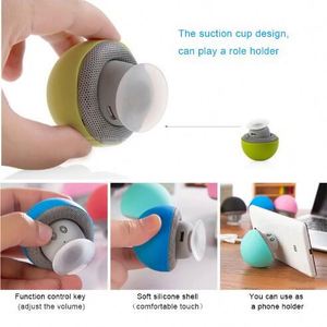 Regalo promocional de Navidad Hote Selling Cute Mini Mushroom Shape Wireless Portable Impermeable Ducha BT Altavoz para teléfono móvil - Product Image 6