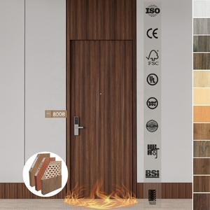 BASEN Chine : Portes intérieures en bois de haute qualité, portes de luxe pour villas, hôtels et appartements, fabrication artisanale - Product Image 1
