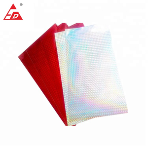 3D arco iris de nieve patrón de punto láser Etiqueta de holograma película material de las etiquetas de rollo - Product Image 3