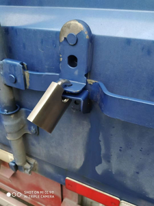 MOK 304 स्टेनलेस स्टील विरोधी जंग समुद्री बंद हथकड़ी ताला के साथ कुंजी - Product Image 5