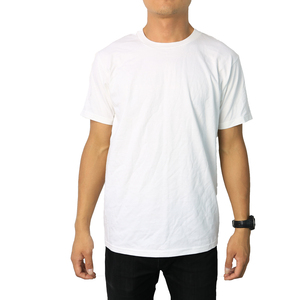 100% Cotton Men T <strong>Shirt</strong> Custom LOGO Printing Plain T Wholesale Round Neck <strong>White</strong> Men T <strong>Shirt</strong> - Product Image 1