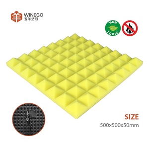 la <span class=keywords><strong>espuma</strong></span> acústica resistente al fuego que absorben el sonido de <span class=keywords><strong>espuma</strong></span> de <span class=keywords><strong>poliuretano</strong></span> cuña para estudio/KTV/sala de música - Product Image 1