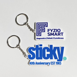 OEM Manufacturer's Custom Logo 2D 3D PVC Keychain Cute Rubber Anime Keyring for Carabiners & Promotions - Product Image 2
