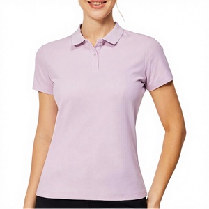 Camisas de Mujer de Aspecto Profesional y Excelente Calidad, Casuales, de Manga Corta, Color Sólido, 100% Algodón, Transpirables y de Secado Rápido - Product Image 2