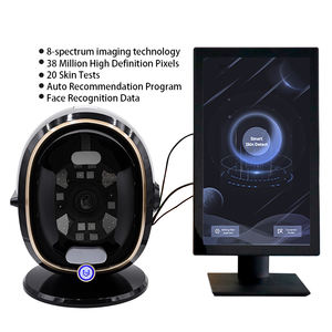 Analizador de piel de espectro de humedad <span class=keywords><strong>Uv</strong></span> portátil de 8 espectros Informe integral Análisis y evaluación Máquina de belleza - Product Image 2