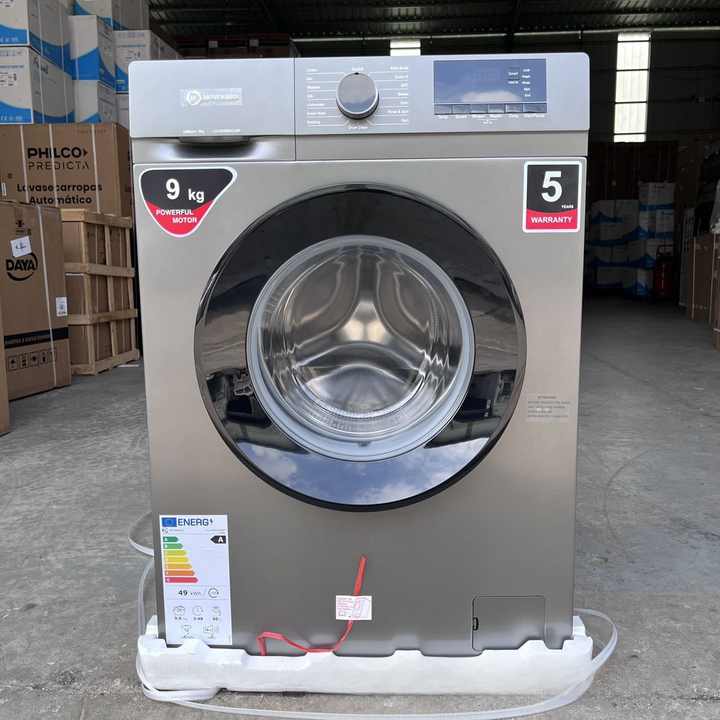 Household 9kg large capacity washing machine, fully automatic front-loading single-tub washing machine