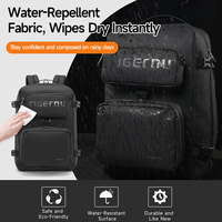 Sac à dos multifonctionnel USB Durable Imperméable et Respirant en nid d'abeille Sac à dos en nylon Voyage Détachable Casual Sports Backpacks