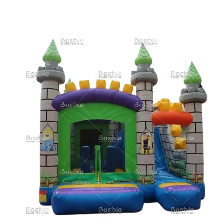 Tốt nhất bán Inflatable Combo Inflatable lâu đài bouncy với trượt Chateau gonflables Inflatable Bouncer trượt Combo cho trẻ em