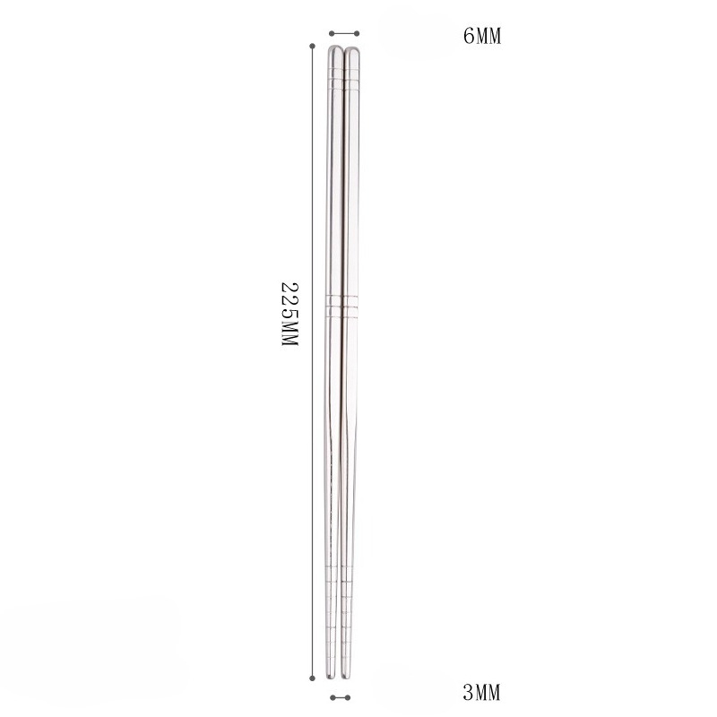 304 six-ring chopsticks 22.5cm