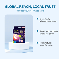 Patch de Sommeil Réparateur Dream Adjusting à l'Huile Essentielle de Lavande, Parfum Relaxant Profond, Sommeil Paisible, Parfum Oriental