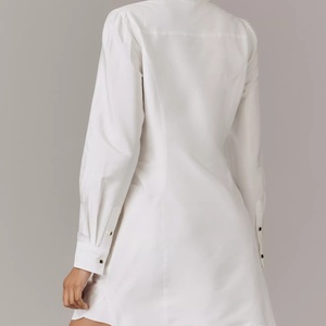 Vestido Maxi Vintage para Mujer, Bordado, con Mangas Acampanadas, Volantes en la Parte Delantera, Tejido de Punto, Ajustado, Casual, para Otoño e Invierno - Product Image 2