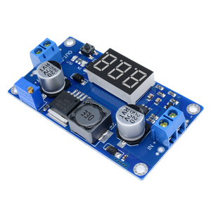 DC-DC XL6009 <span class=keywords><strong>Digital</strong></span> Boost Step Up módulo de fuente de alimentación ajustable 4,5-32V a 5-35V Step-up regulador de voltaje con voltímetro LED - Product Image 6
