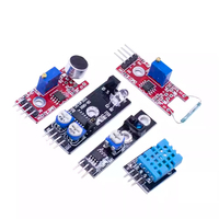 Kit de capteurs 37-en-1, ensemble de capteurs 45-en-1 compatible avec Arduino, kit de capteurs divers pour projets électroniques