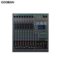 MX10 Professional 10-Ch DJ Mixer 99 Efek DSP Konsol Audio USB Papan Suara untuk Rekaman Studio Streaming Siaran Langsung