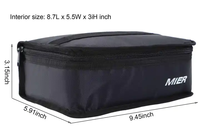 Pochette alimentaire isolante multifonctionnelle Sac isotherme à bento pliable en tissu Oxford pour pique-nique Utilisation quotidienne Pochette alimentaire isolante à la mode