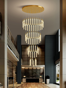 Lustre moderne en cristal Villadom, luminaires suspendus pour salon, éclairage d'escalier, décoration de la maison moderne, luminaire suspendu nordique - Product Image 5