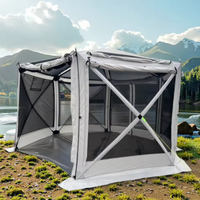Nouvelle Arrivée Tente de Camping en Tissu Oxford Pliage Rapide Ventilée Respirante Portable pour Aventures en Plein Air Équipement