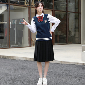 Ensemble de gilets personnalisés pour collégiens et lycéens, tenue de chorale, uniforme de classe de fin d'études pour <span class=keywords><strong>concours</strong></span> de discours et récitation poétique - Product Image 2